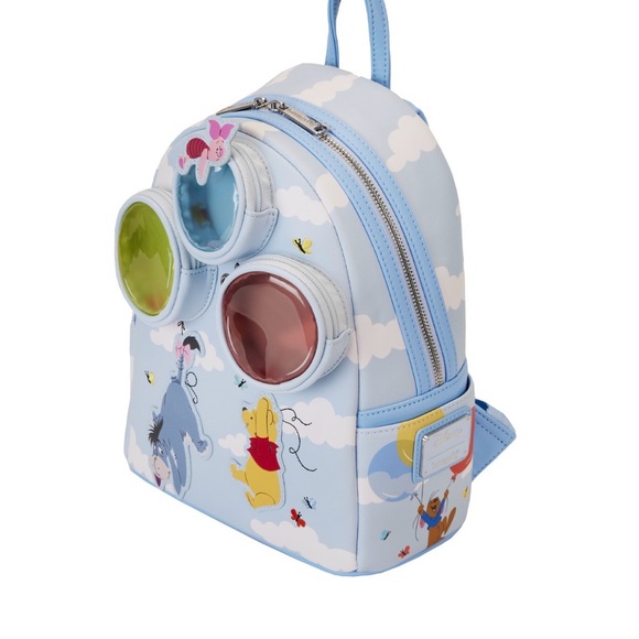 Loungefly Disney Winnie the Pooh Blue Balloon Mini Backpack - Picture 3 of 8
